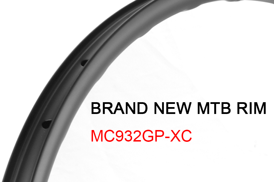 Vi presenterar våra helt nya kolfiber MTB-fälgar MC932GP-XC