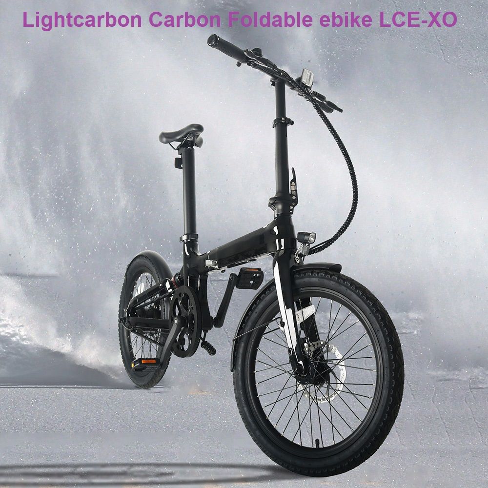 LightCarbon Foldable Carbon Ebike LCE-XO