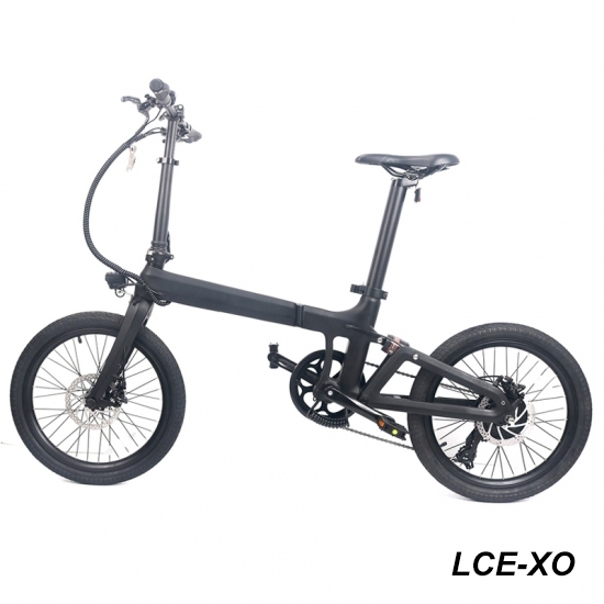 vikbar elcykel i kol LCE-XO 